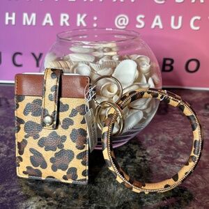 ***SOLD***Cheetah print wallet